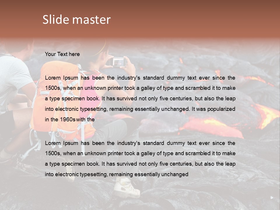 Big Island Island Molten PowerPoint Template