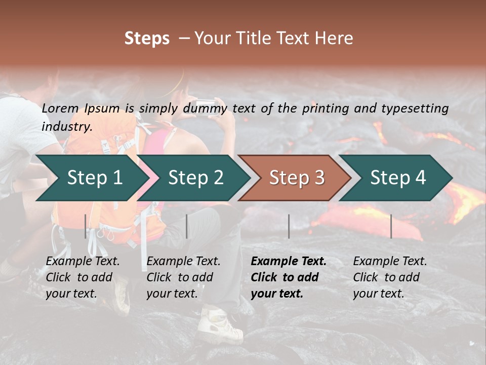 Big Island Island Molten PowerPoint Template
