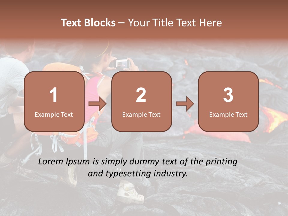 Big Island Island Molten PowerPoint Template