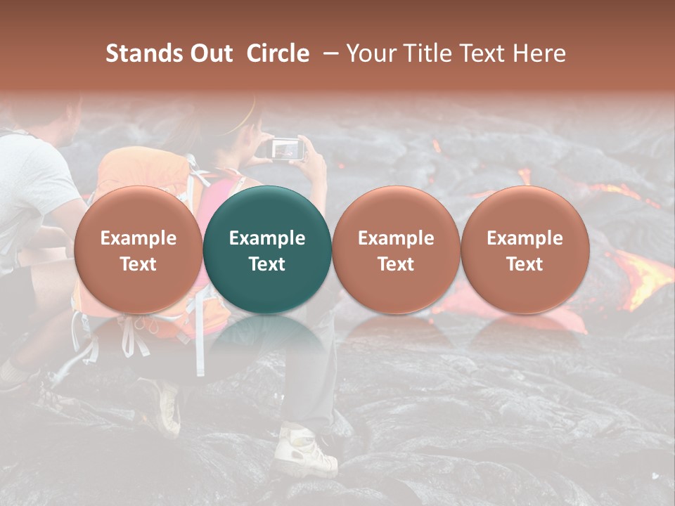 Big Island Island Molten PowerPoint Template