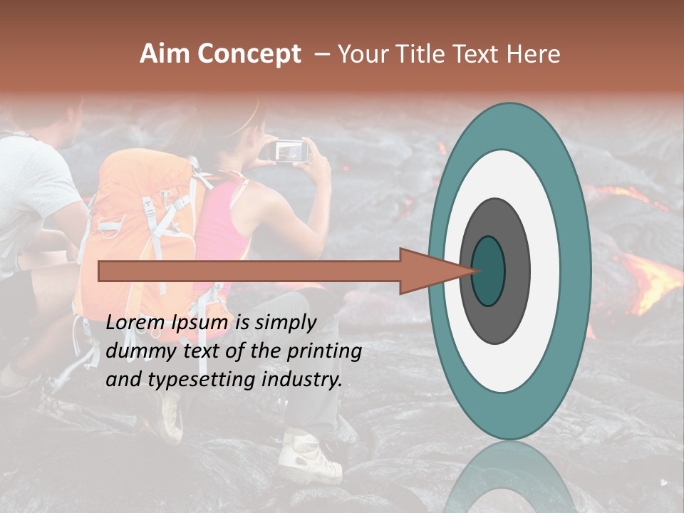 Big Island Island Molten PowerPoint Template
