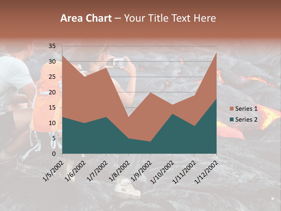 Big Island Island Molten PowerPoint Template