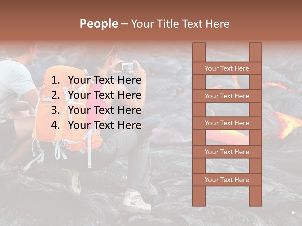 Big Island Island Molten PowerPoint Template