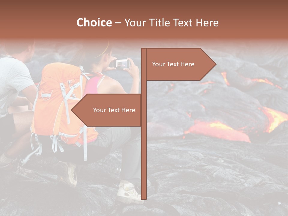 Big Island Island Molten PowerPoint Template