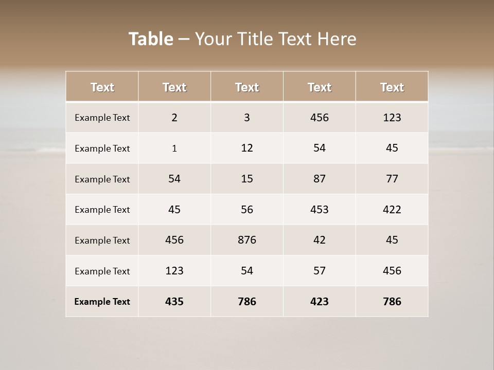 Shepherd Dog Dog Portrait At The Beach Labradoodle PowerPoint Template