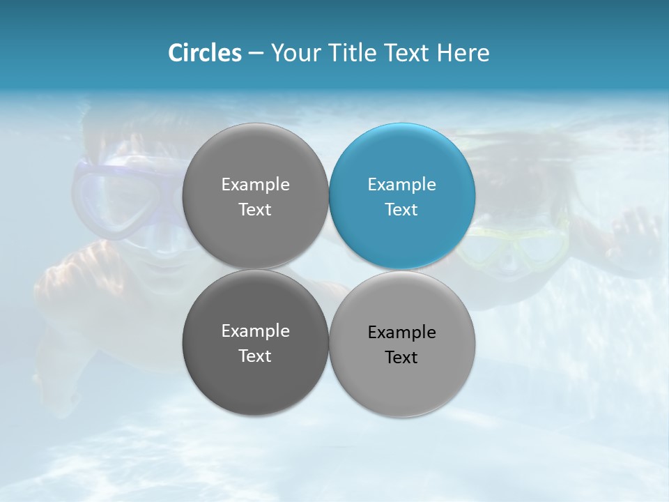 Wet People Young PowerPoint Template