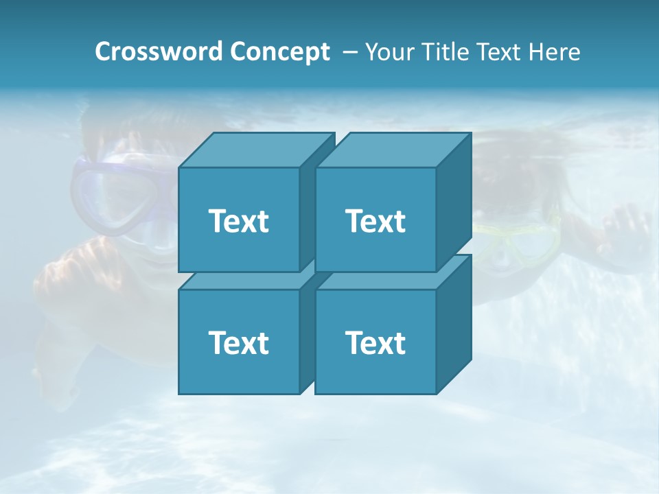 Wet People Young PowerPoint Template