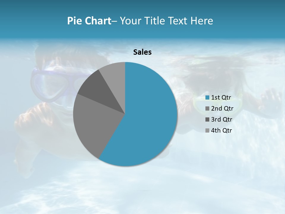 Wet People Young PowerPoint Template