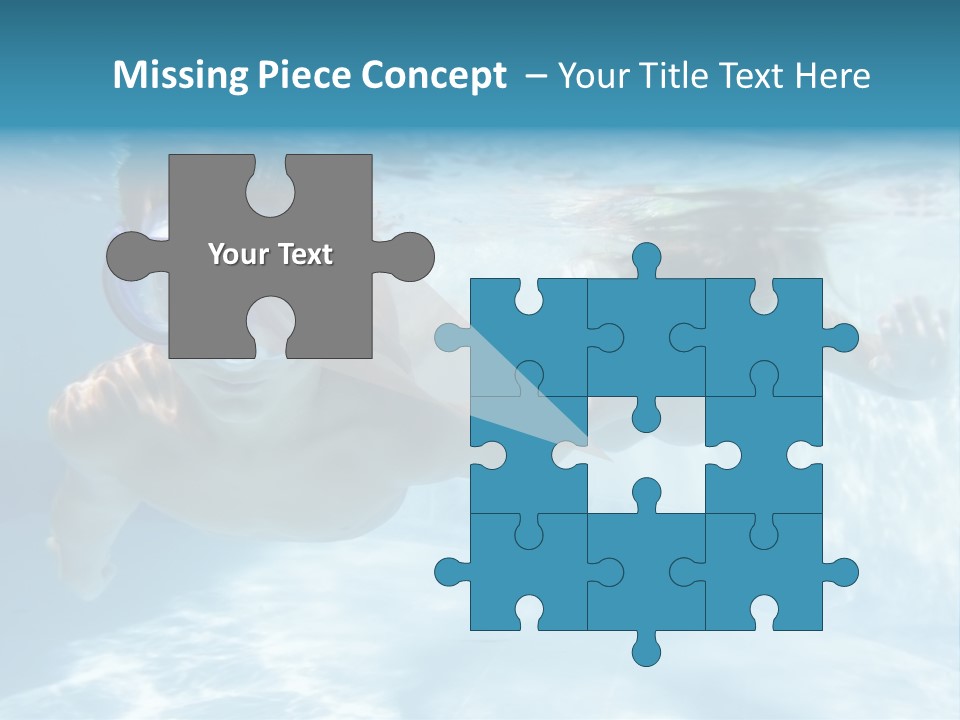 Wet People Young PowerPoint Template