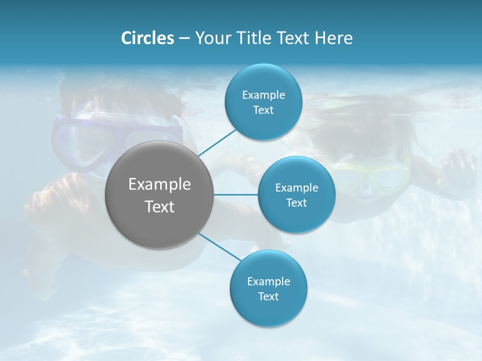 Wet People Young PowerPoint Template