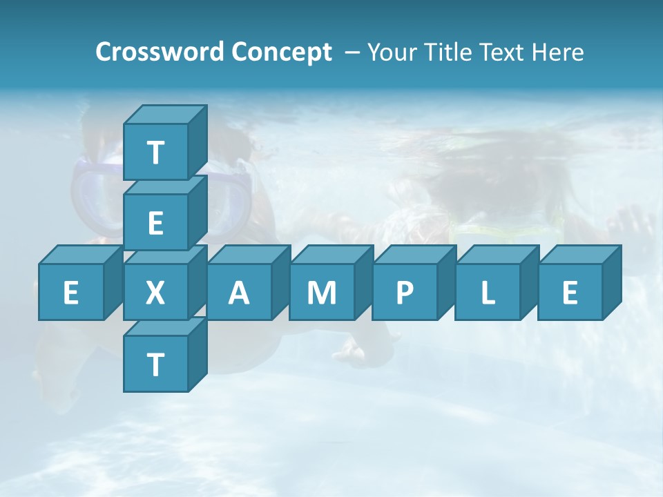 Wet People Young PowerPoint Template