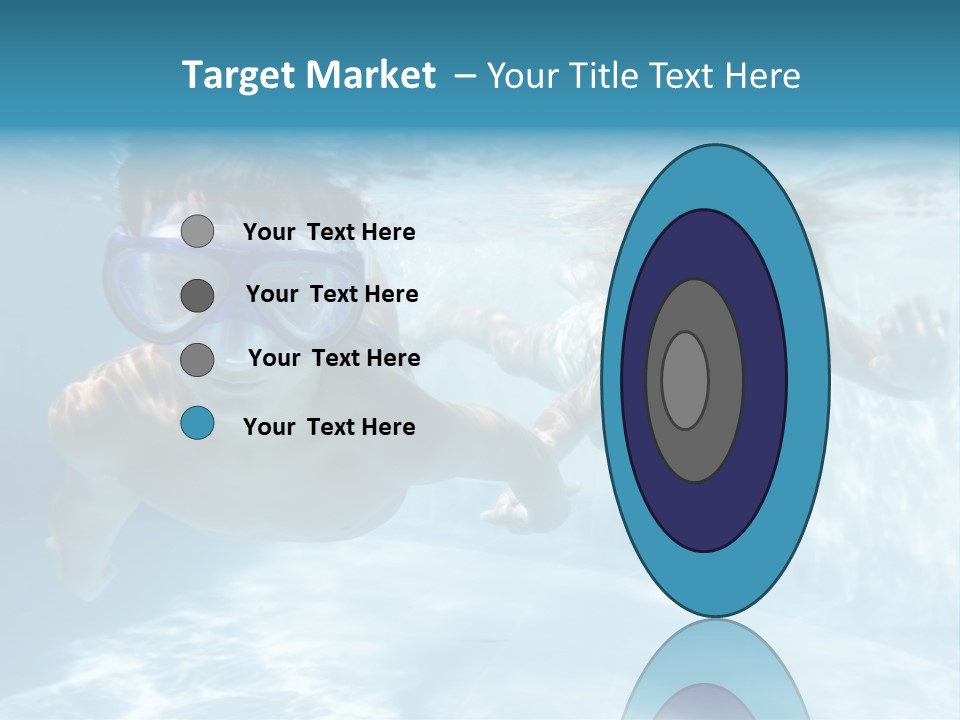 Wet People Young PowerPoint Template