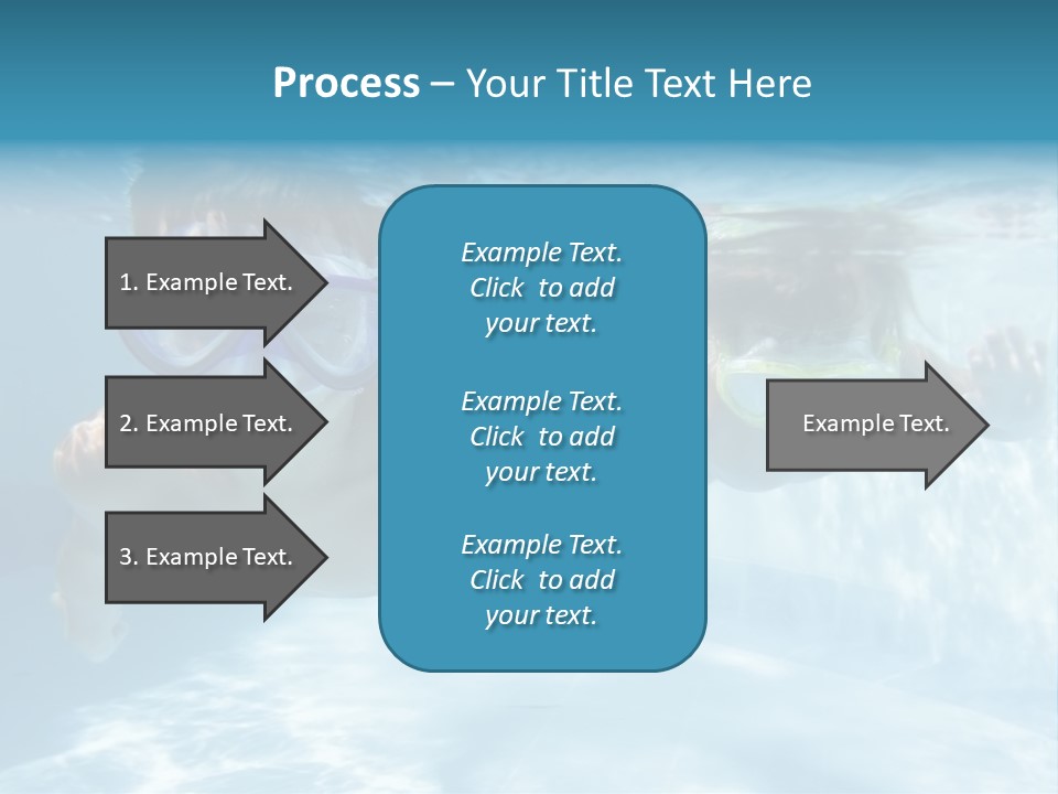 Wet People Young PowerPoint Template