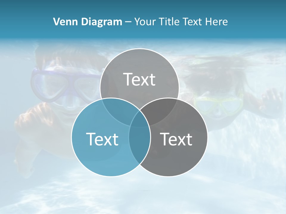 Wet People Young PowerPoint Template