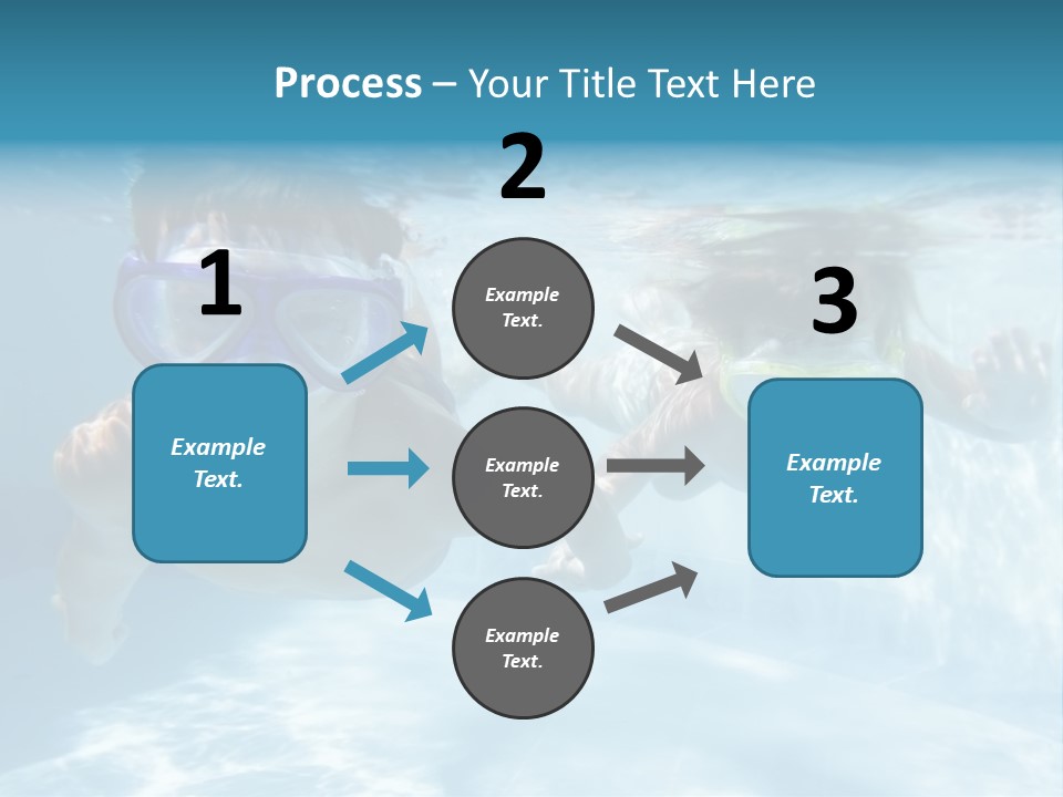 Wet People Young PowerPoint Template