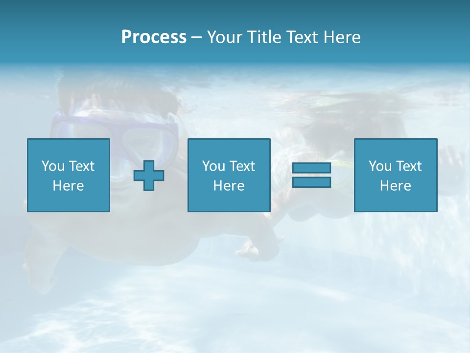 Wet People Young PowerPoint Template