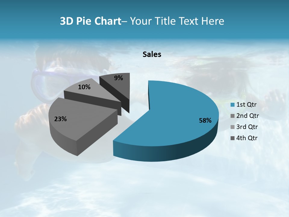 Wet People Young PowerPoint Template