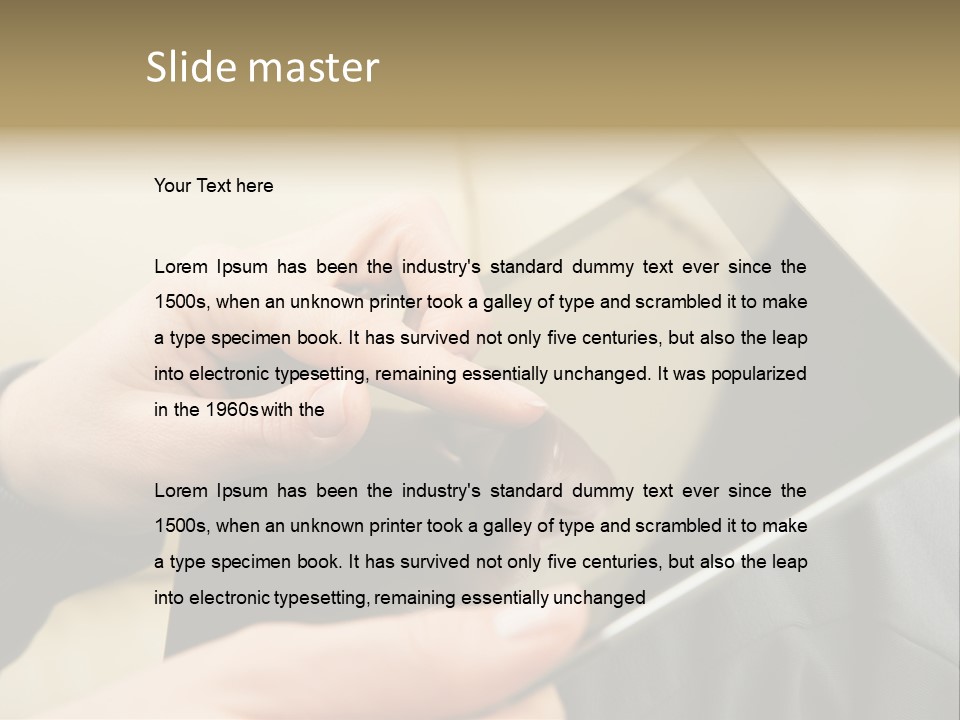 Media Analyze Economical PowerPoint Template