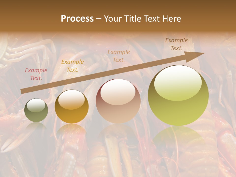 Closeup Cooked Clip PowerPoint Template