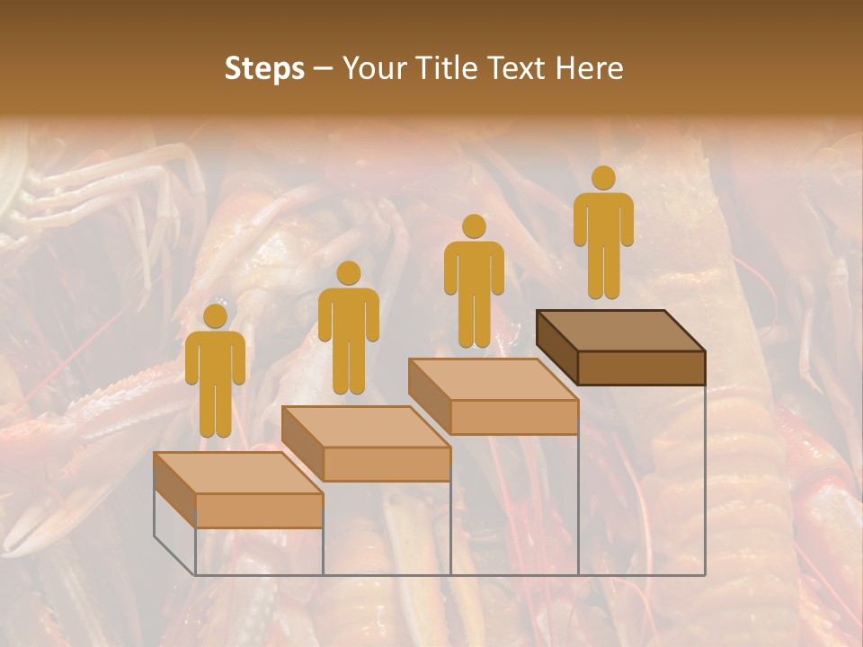 Closeup Cooked Clip PowerPoint Template