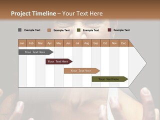 A Woman Making A Face With Her Hands PowerPoint Template