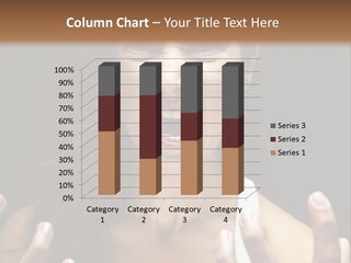 A Woman Making A Face With Her Hands PowerPoint Template