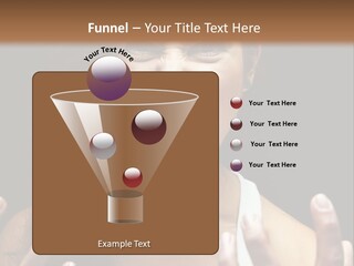 A Woman Making A Face With Her Hands PowerPoint Template