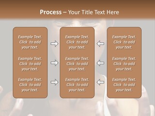 A Woman Making A Face With Her Hands PowerPoint Template