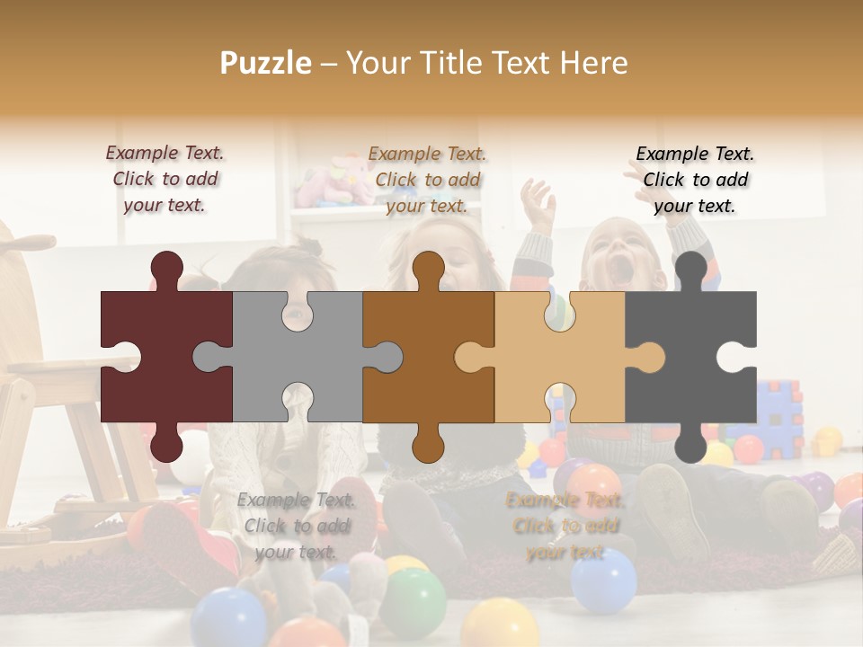 Colorful Fun Kid PowerPoint Template