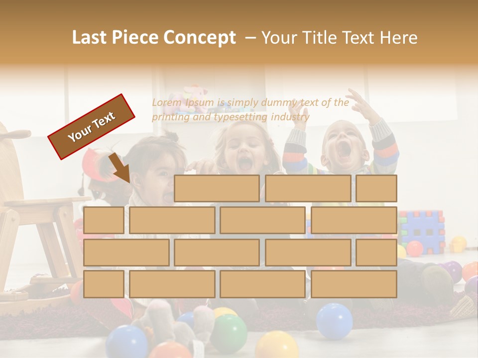 Colorful Fun Kid PowerPoint Template