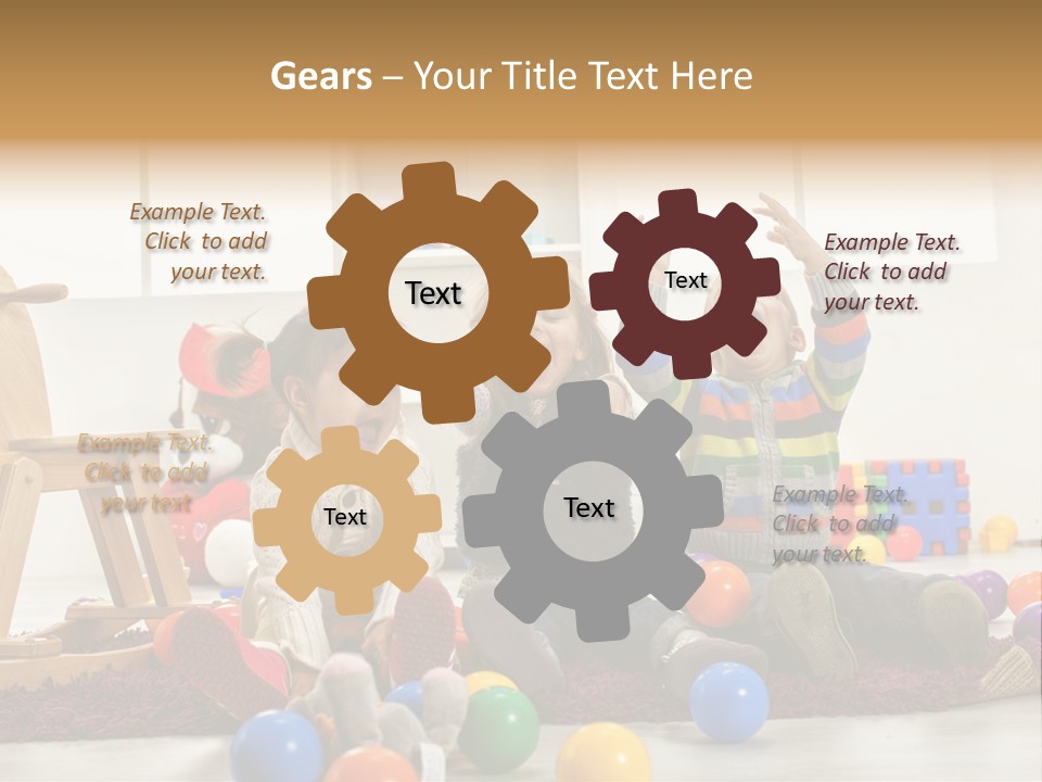 Colorful Fun Kid PowerPoint Template