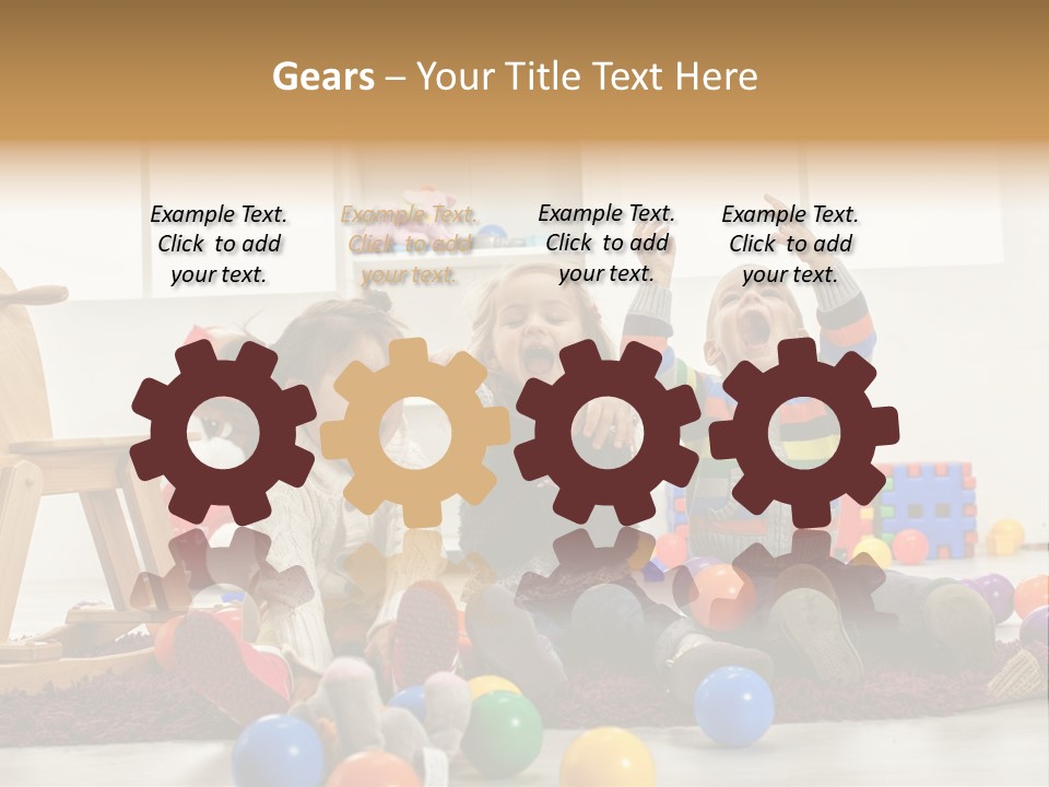 Colorful Fun Kid PowerPoint Template