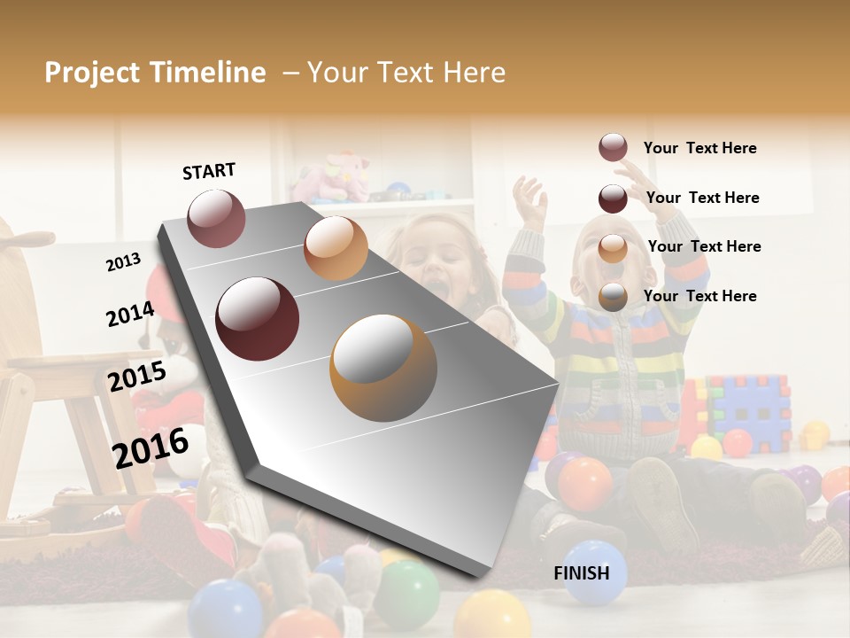 Colorful Fun Kid PowerPoint Template
