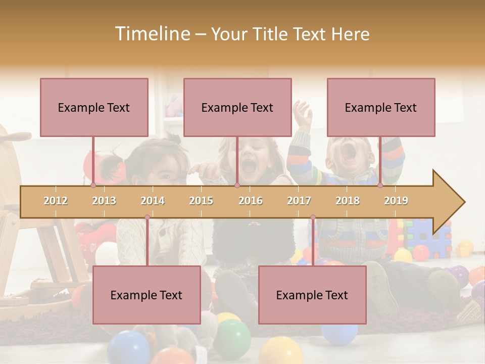 Colorful Fun Kid PowerPoint Template