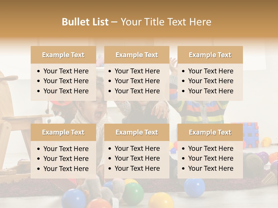 Colorful Fun Kid PowerPoint Template
