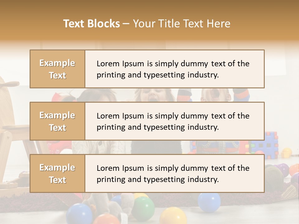 Colorful Fun Kid PowerPoint Template