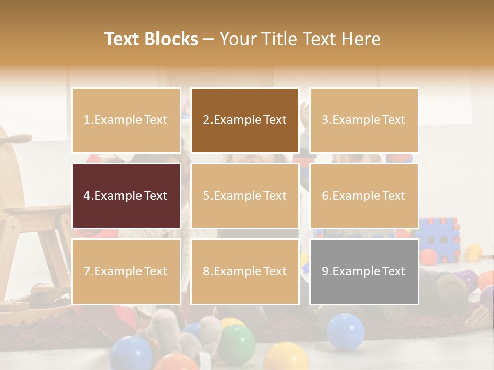 Colorful Fun Kid PowerPoint Template