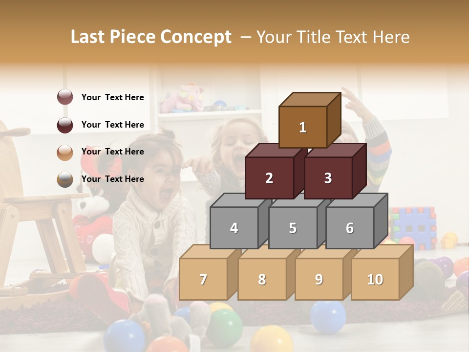 Colorful Fun Kid PowerPoint Template