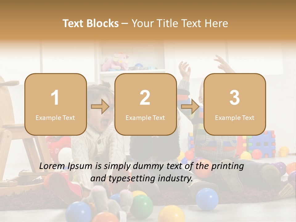 Colorful Fun Kid PowerPoint Template