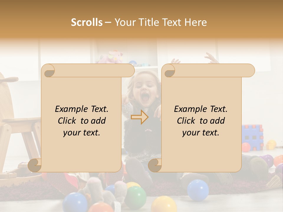 Colorful Fun Kid PowerPoint Template