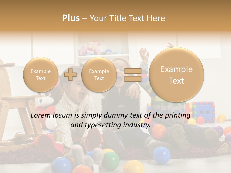 Colorful Fun Kid PowerPoint Template