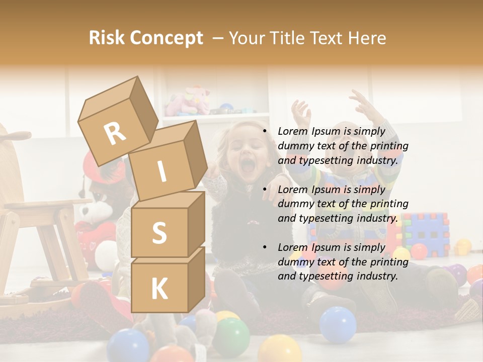 Colorful Fun Kid PowerPoint Template