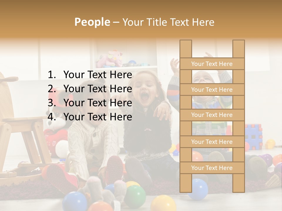 Colorful Fun Kid PowerPoint Template