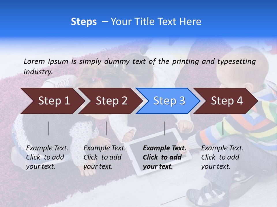 Indoors Color Play PowerPoint Template