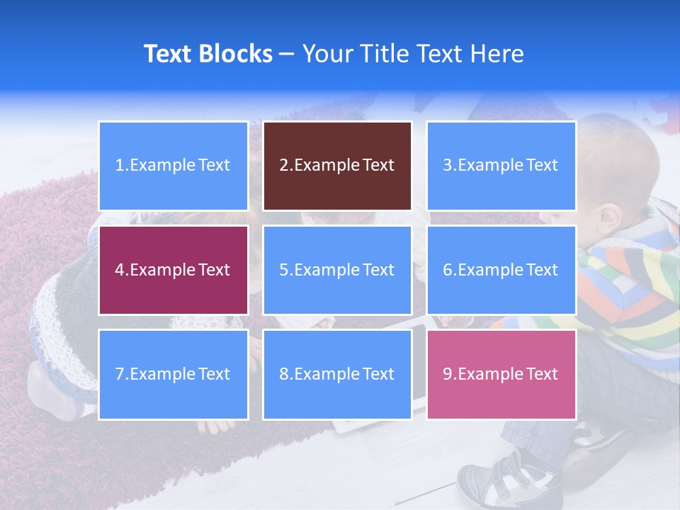 Indoors Color Play PowerPoint Template