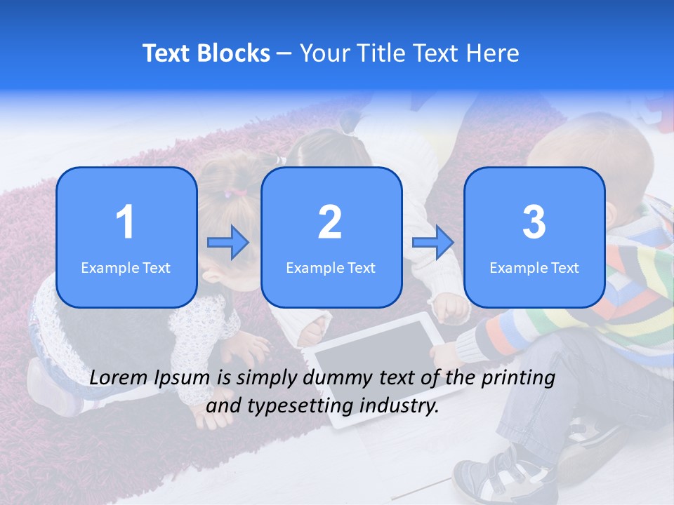 Indoors Color Play PowerPoint Template