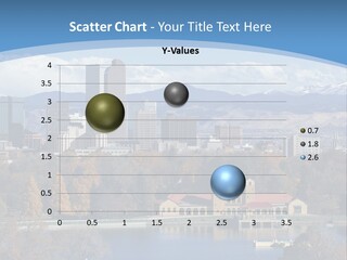 Wave Scenic Rocky Mountains PowerPoint Template