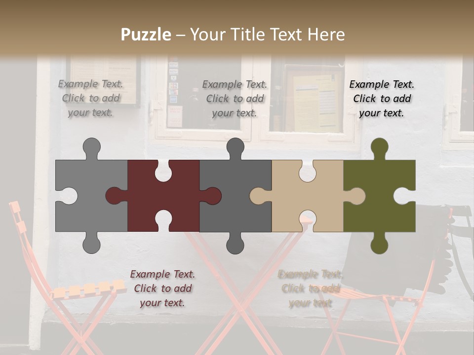 Color Stock Exchange View PowerPoint Template