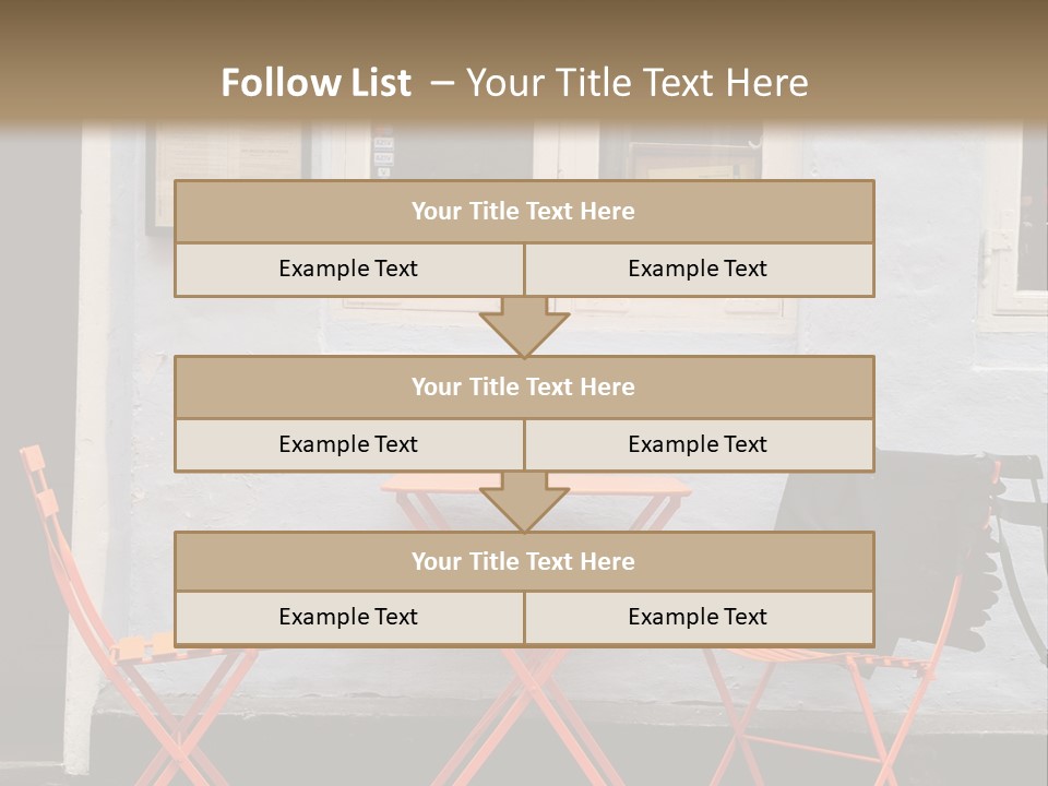 Color Stock Exchange View PowerPoint Template
