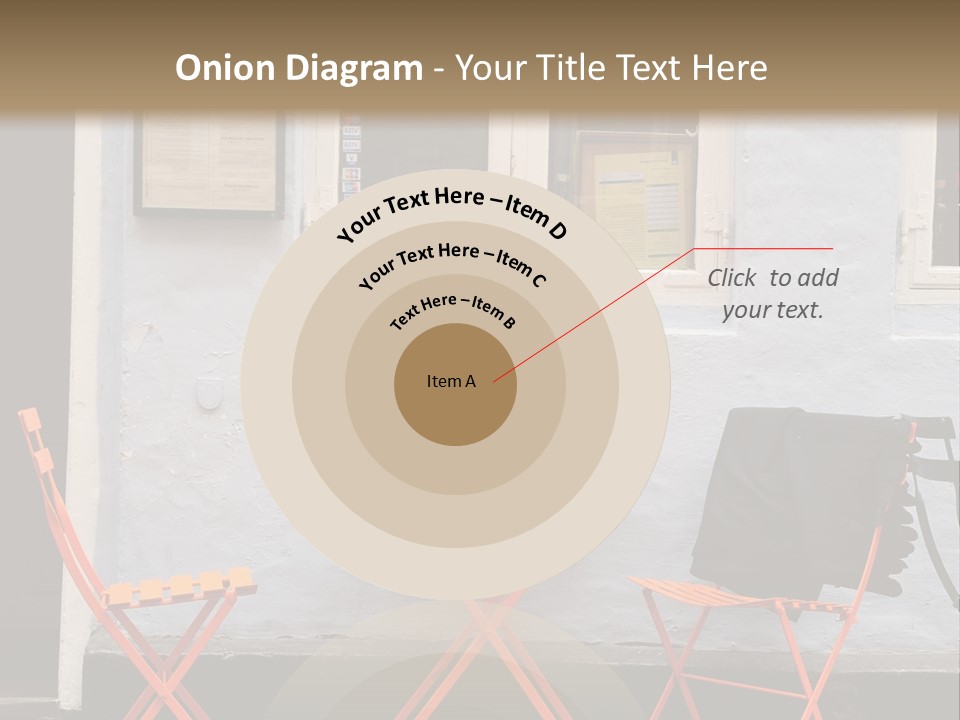 Color Stock Exchange View PowerPoint Template